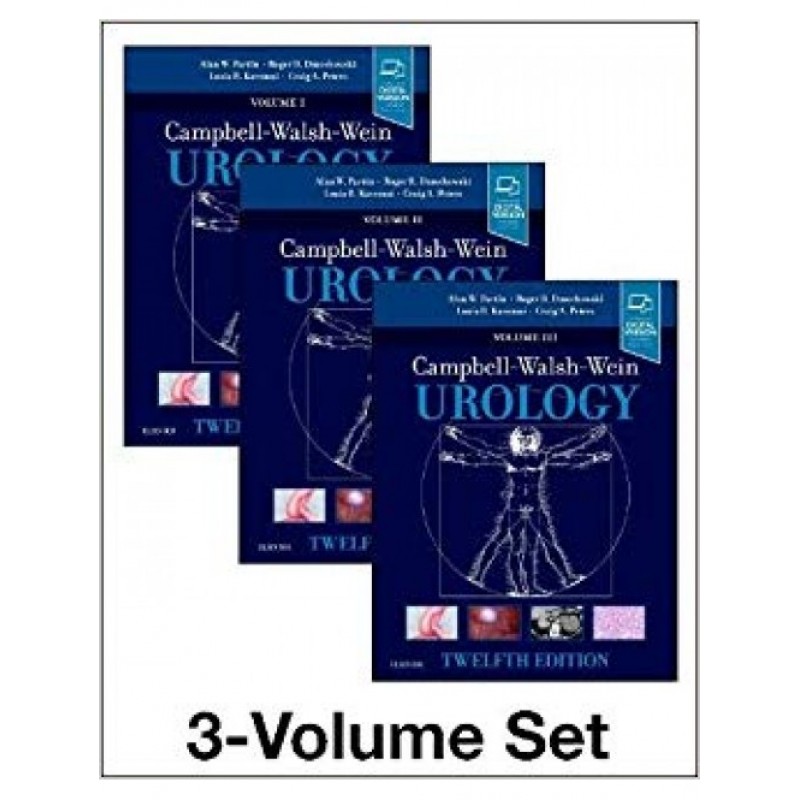 Campbell Walsh Wein Urology 3-Vol. Set, 12th Edition