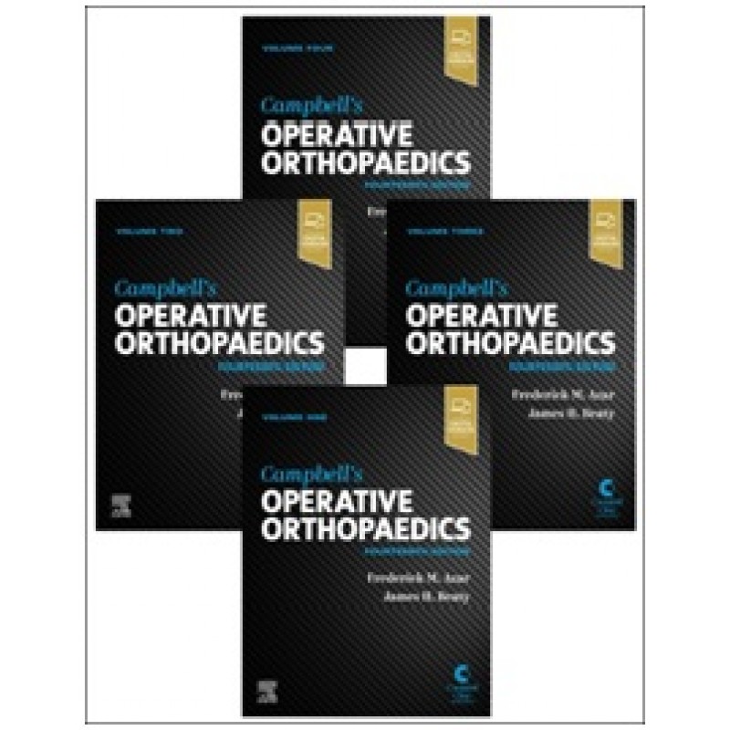 Campbell's Operative Orthopaedics, 4-Volume Set, 14th Edition 