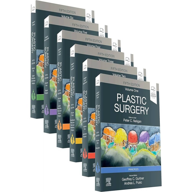 Neligan, Plastic Surgery: 6-Volume Set, 5th Edition 