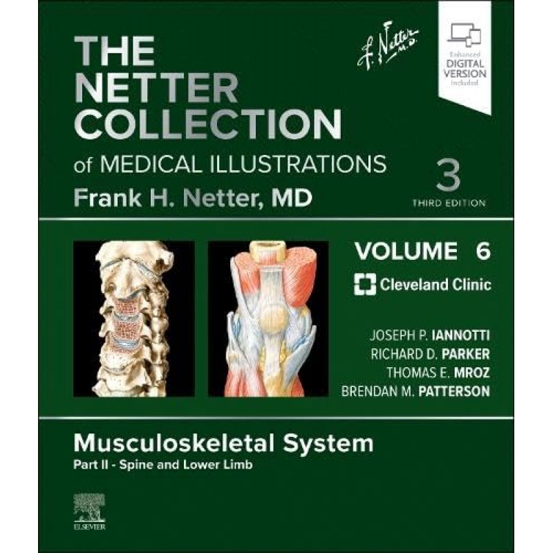 The Netter Collection of Medical Illustrations: Musculoskeletal System, Volume 6, Part II - Spine and Lower Limb (Netter Green Book Collection) 3rd Edition