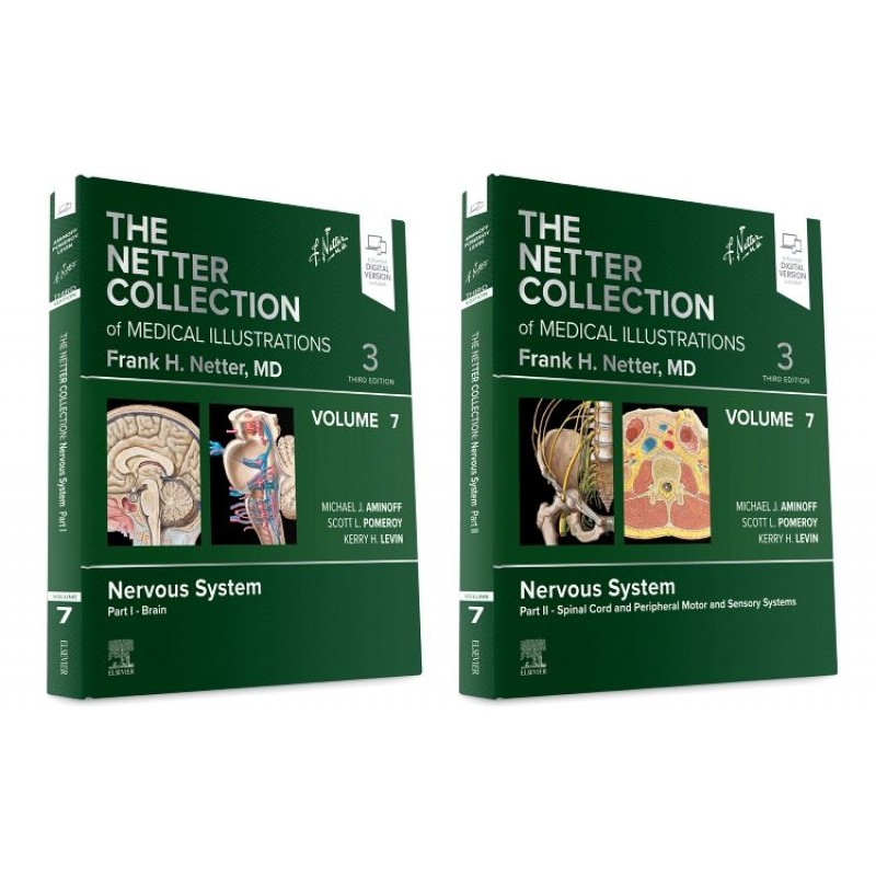 The Netter Collection of Medical Illustrations: Nervous System Package, 3rd Edition