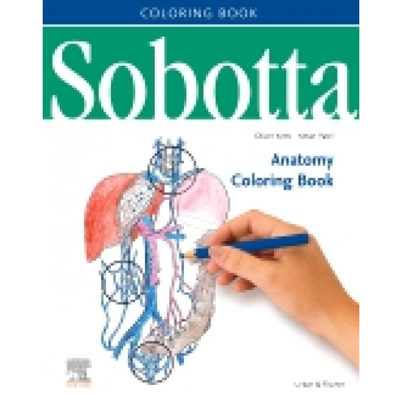 Sobotta Anatomy Coloring Book ENGLISCH/LATEIN