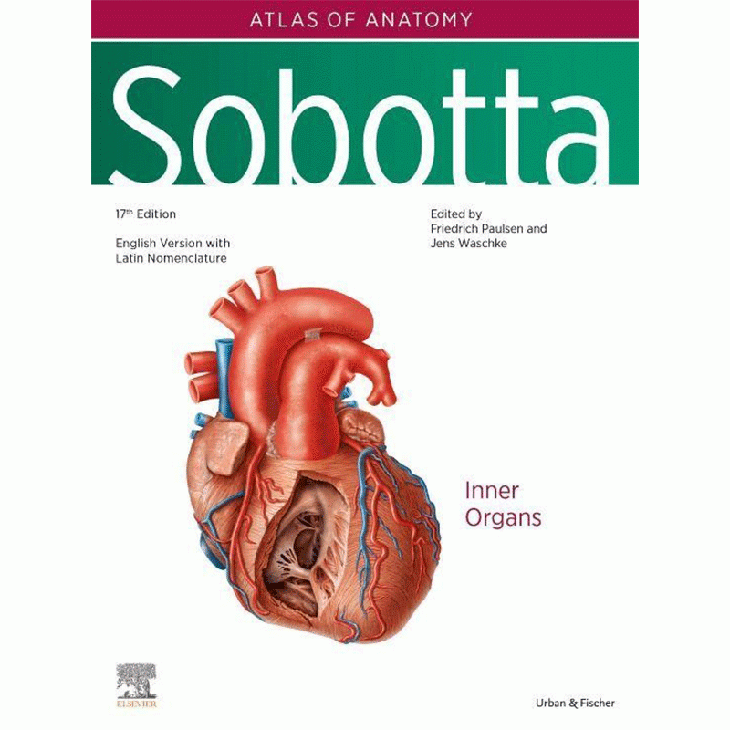 Sobotta Atlas of Anatomy: Internal Organs, Volume 2, 17th Edition (English/Latin)