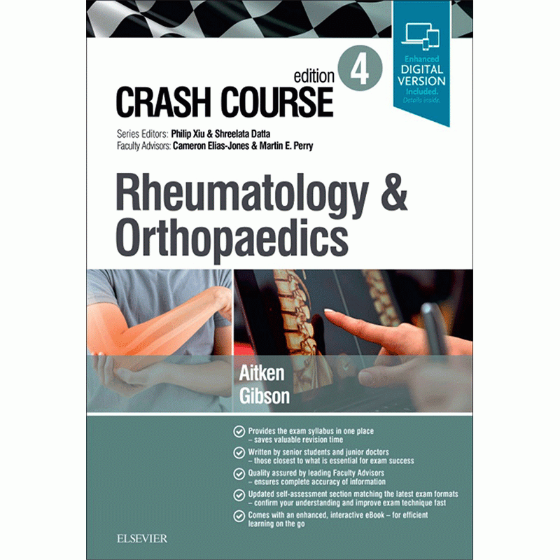 Crash Course: Rheumatology and Orthopaedics, 4th Edition