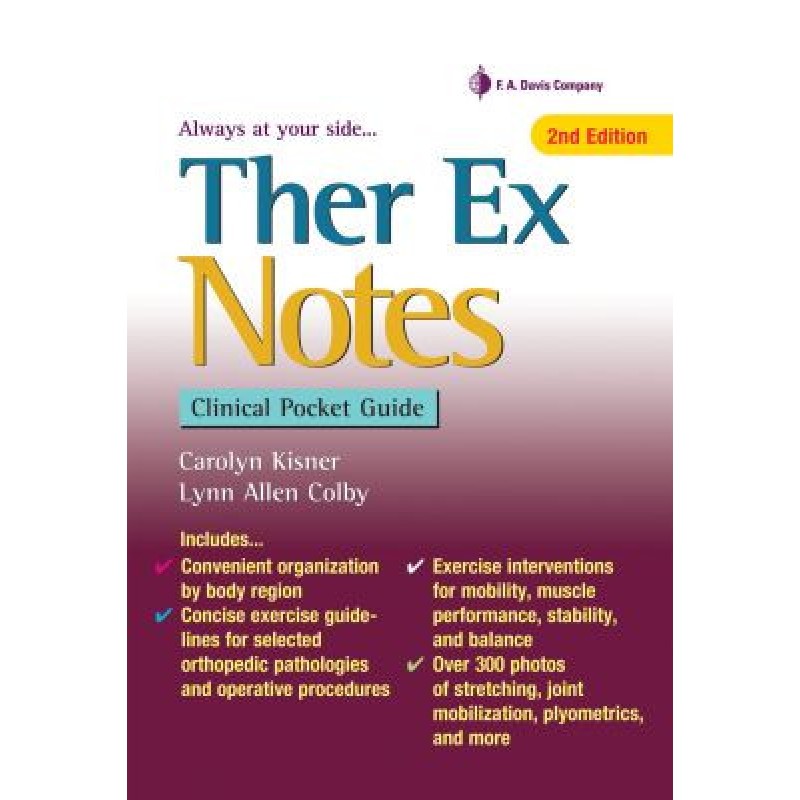 Ther Ex Notes: Clinical Pocket Guide 2E