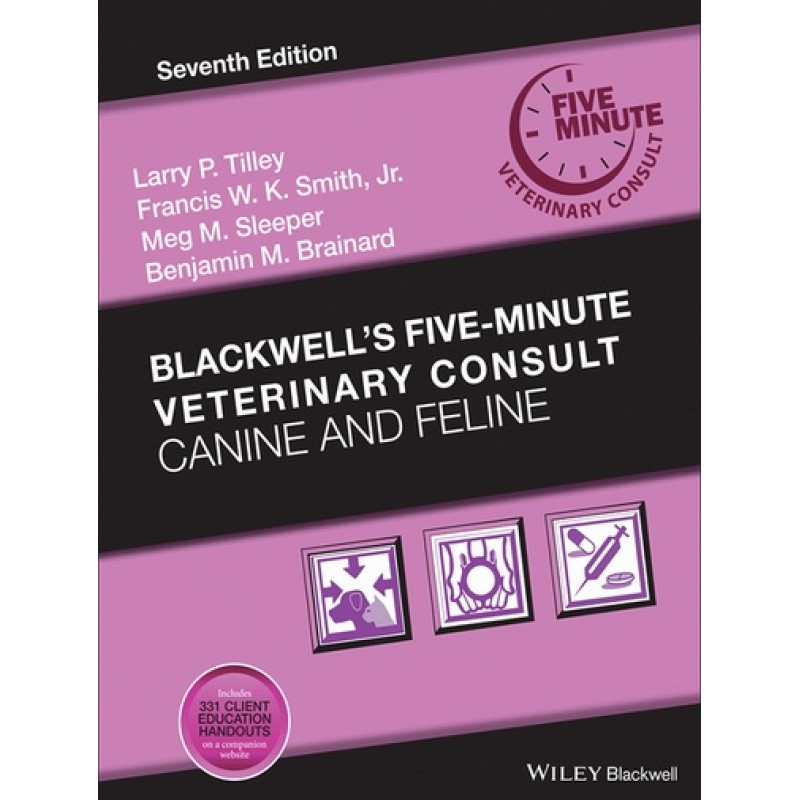 Blackwell's Five-Minute Veterinary Consult: Canine and Feline 7E