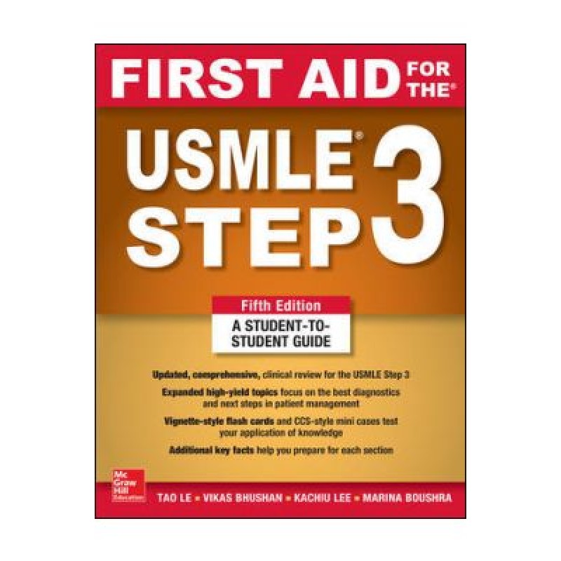 First Aid for the USMLE Step 3, 5th Edition