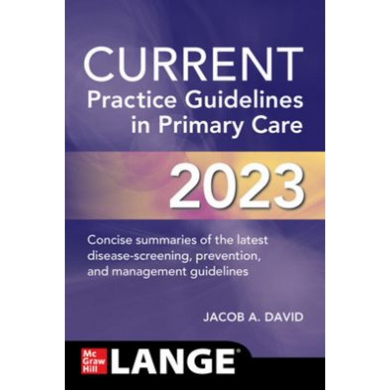 CURRENT Practice Guidelines in Primary Care 2023 20E