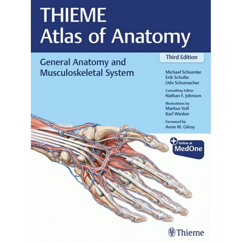 Thieme Atlas of Anatomy by Schuenke: General Anatomy and Musculoskeletal System 3E