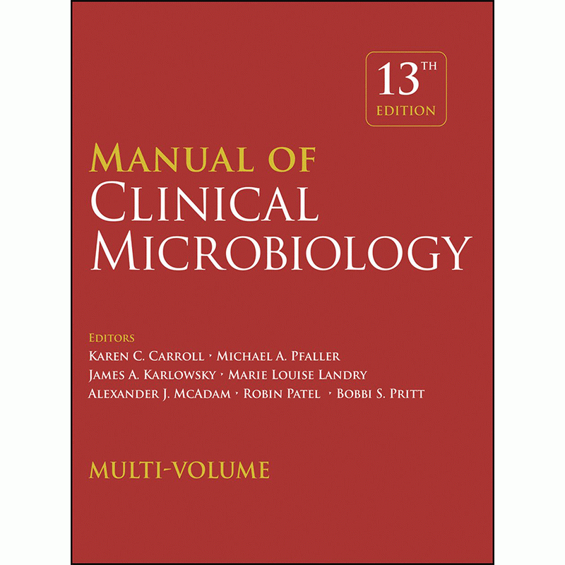 Manual of Clinical Microbiology, 4-Volume Set, 13th Edition