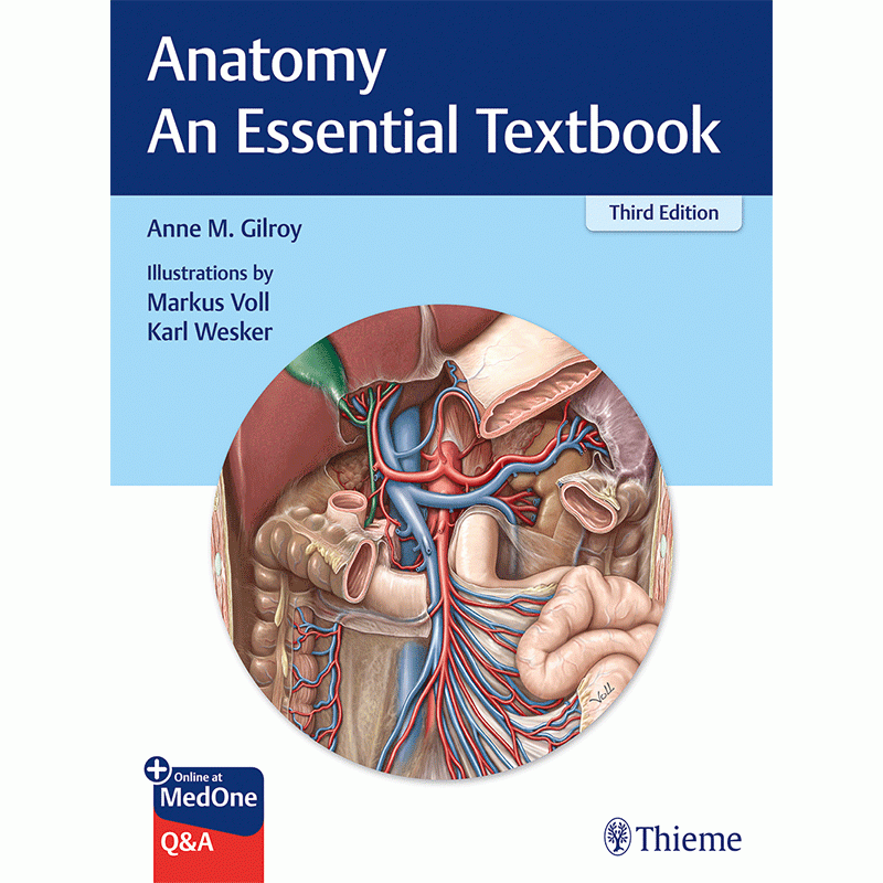 Anatomy by Gilroy: An Essential Textbook, 3rd Edition