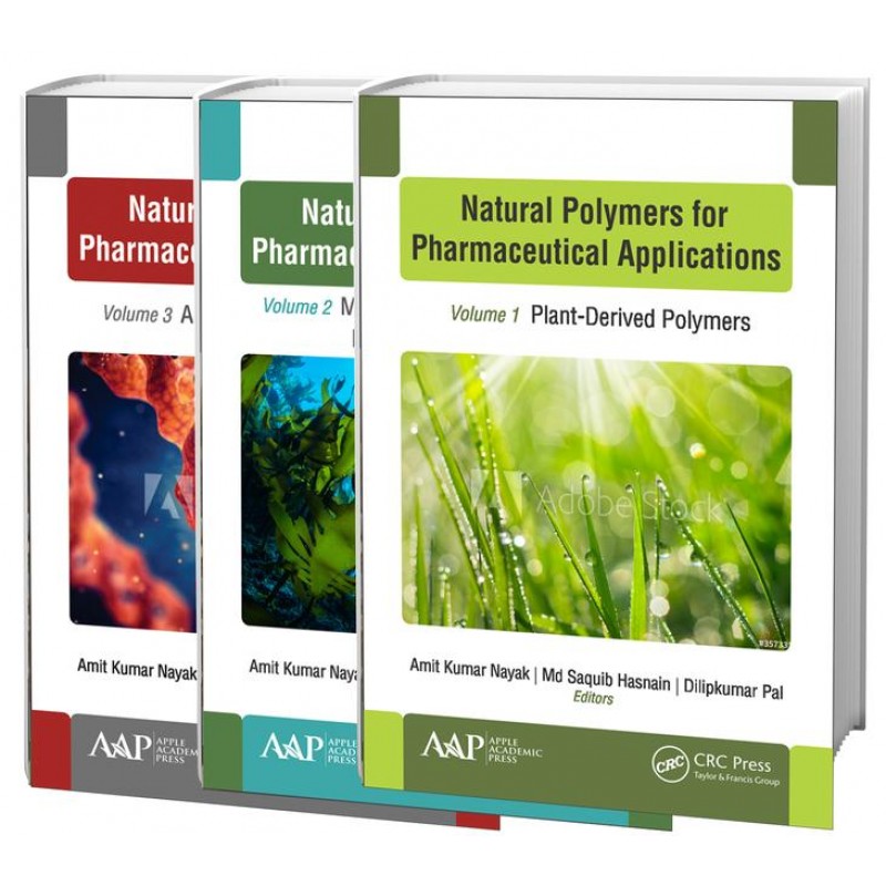 Natural Polymers for Pharmaceutical Applications, 3-volume set