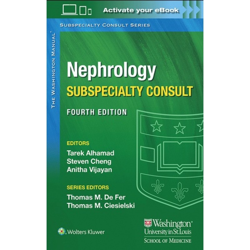 Washington Manual Nephrology Subspecialty Consult 4E