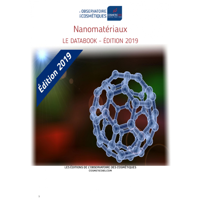 Nanomaterials - DATABOOK 2019 (PDF format)