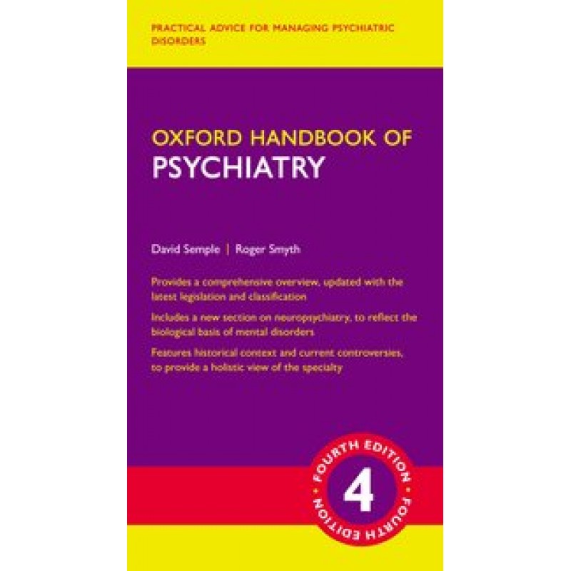 Oxford Handbook of Psychiatry  4th Edition