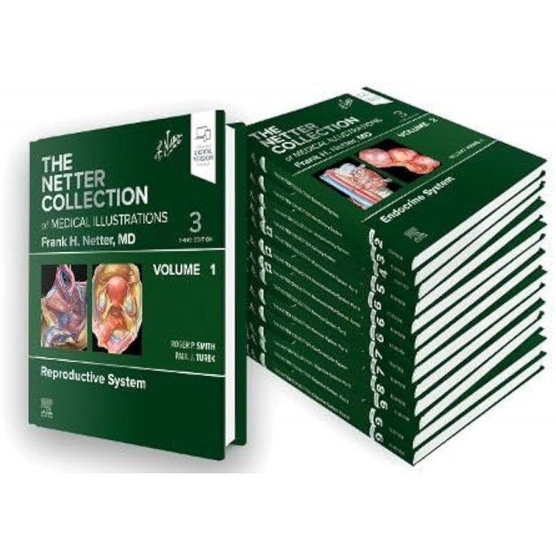 The Netter Collection of Medical Illustrations Complete Package, 3rd Edition