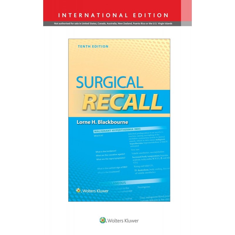 Surgical Recall Tenth edition, International Edition