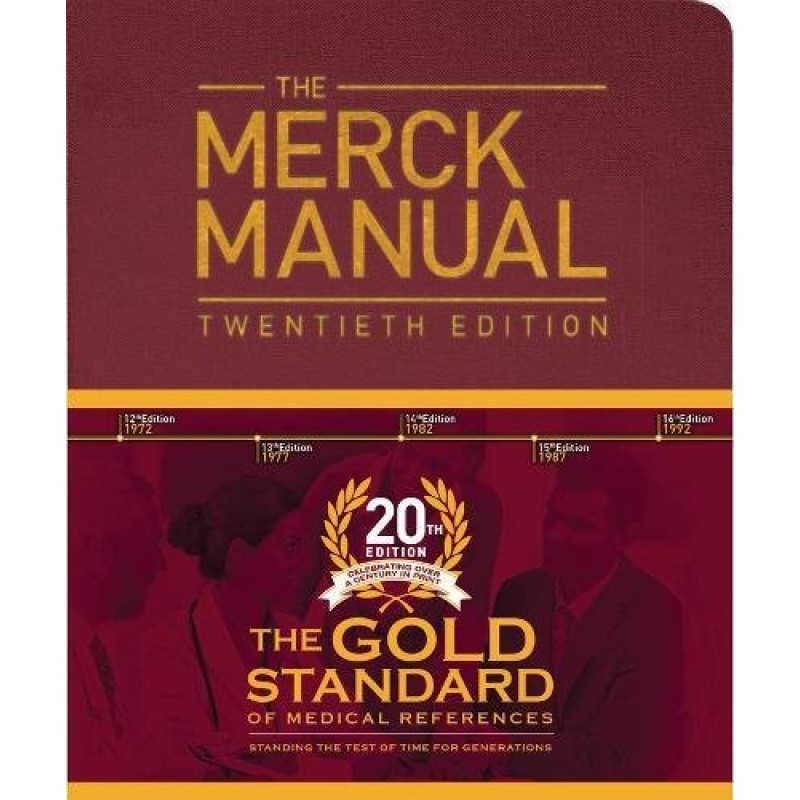 MERCK MANUAL of Diagnosis and Therapy, GOLD 20th Edition