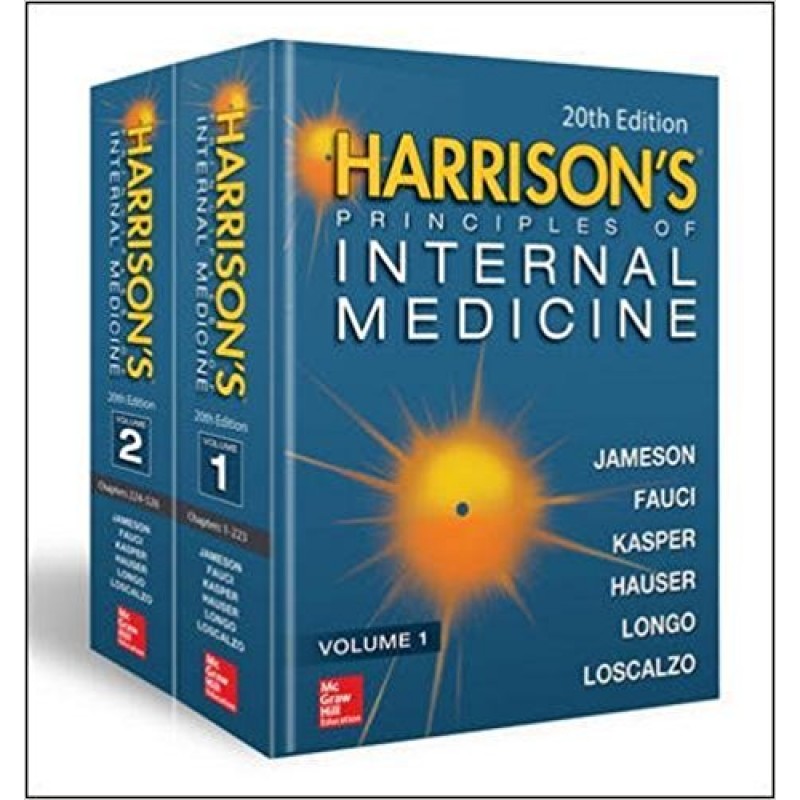 Harrison's Principles of Internal Medicine, 20th Edition, 2 Volume set