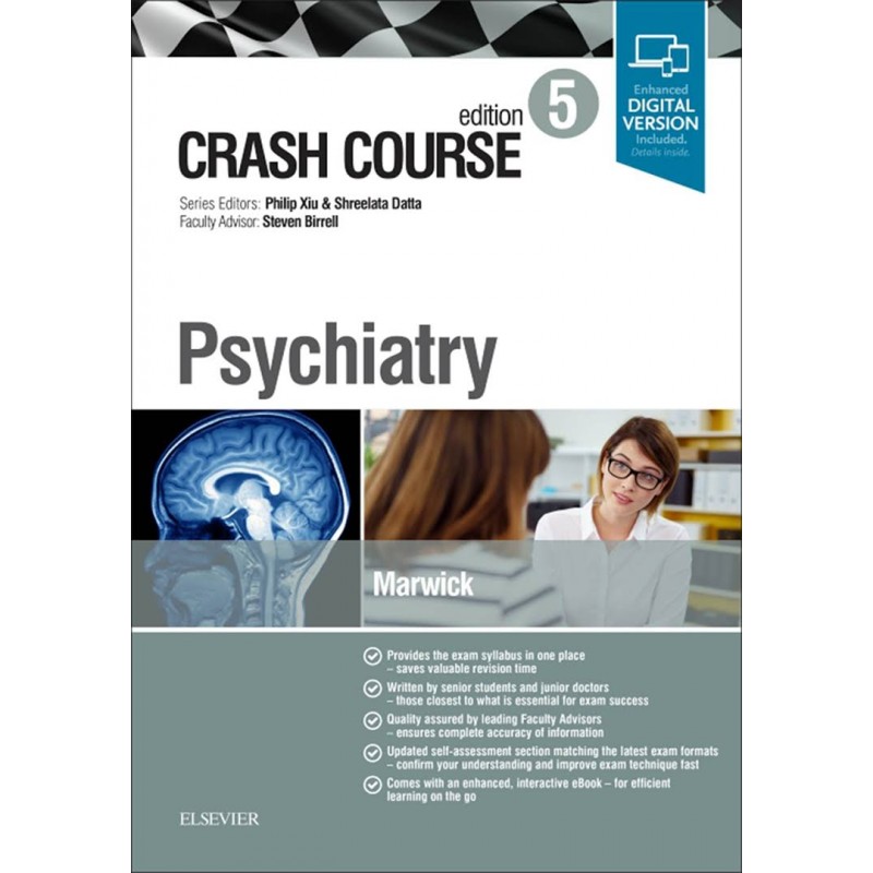 Crash Course Psychiatry, 5th Edition